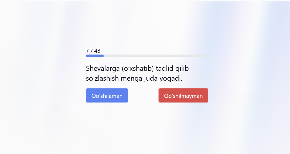 Dominant idrok kanalni aniqlash